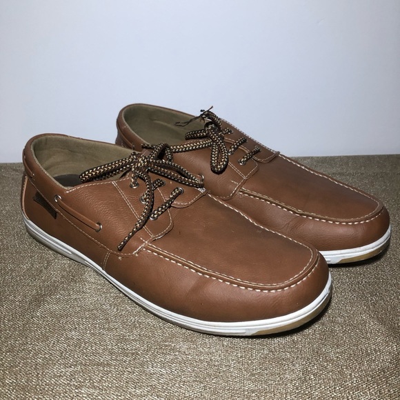 Akademics mens boat shoe size 13 sailor shoe . - Picture 3 of 8